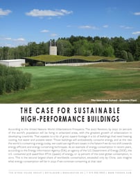 The Case for High-Performance Buildings Cover Page